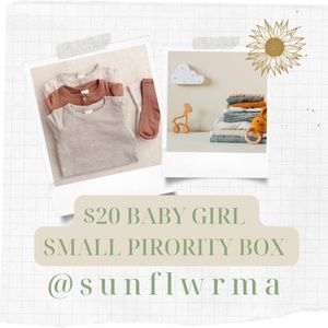$20 baby girl small priority box mystery box